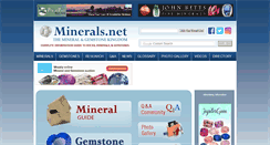 Desktop Screenshot of minerals.net