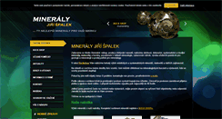 Desktop Screenshot of minerals.cz